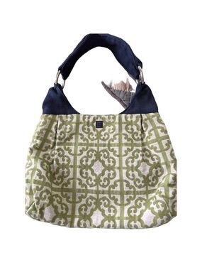 Women's 1154 LILL STUDIO Green & Blue Shoulder Bag One Size